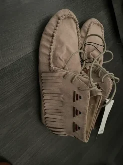 Indianer Schuhe beige 38 neu