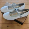 Indigo Ballerinas weiß