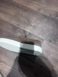 Instapper/loafer suède , maat 46 camel