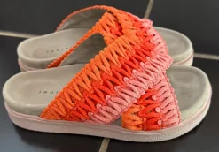Inuiiki Sandalen, Gr.36, rot orange rosa