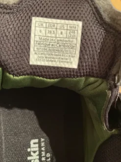 Jack Wolfskin Woodland Shell Texapore Low Gr. 39,5 schwarz