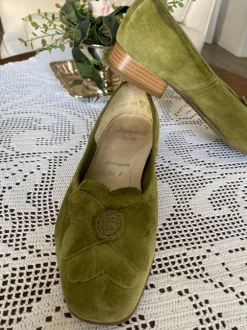Jenny by ara Ballerina Wildleder grün TOP