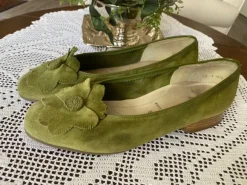Jenny by ara Ballerina Wildleder grün TOP