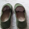 Jute Espadrilles Grün