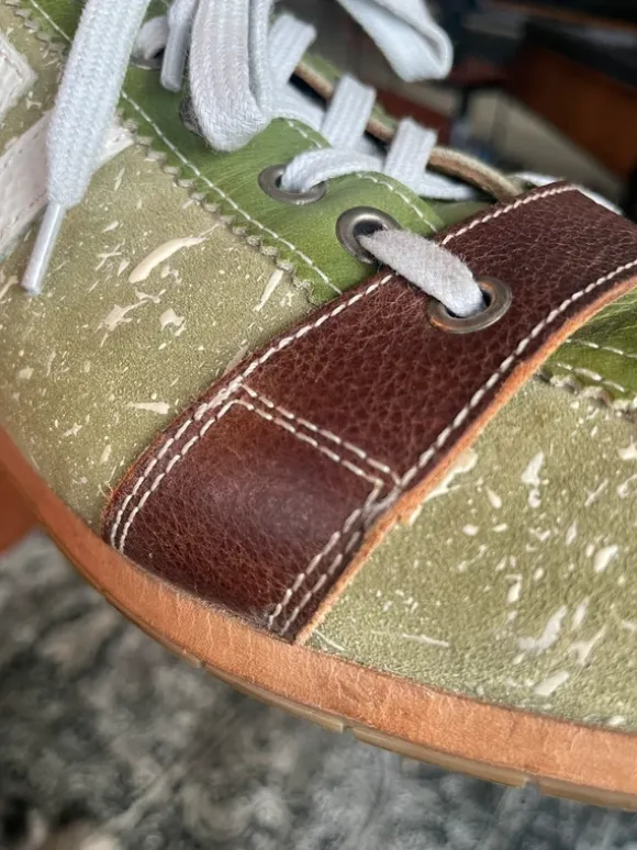 Kamo Gutso Herren Sneaker, Grün in Gr. 43