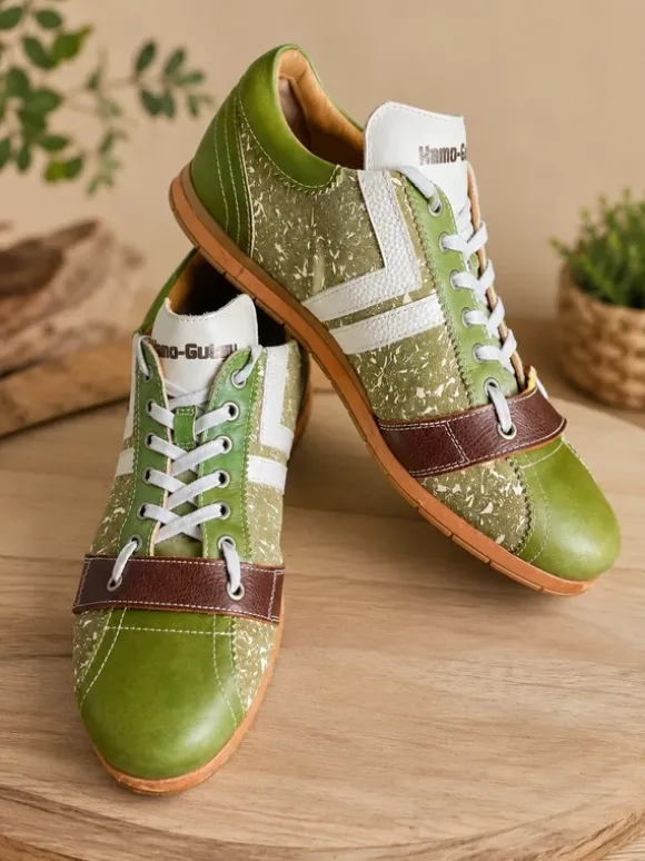 Kamo Gutso Herren Sneaker, Grün in Gr. 43