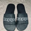 Kappa Schlappen Schwarz