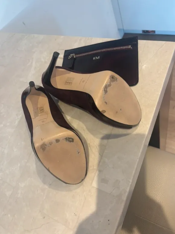 Karen Millen open-toes high heels