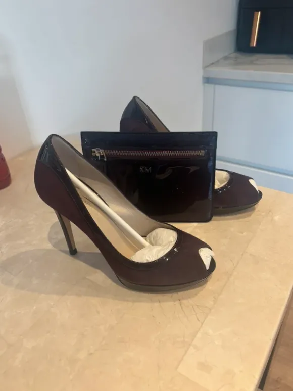 Karen Millen open-toes high heels