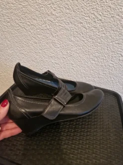 Keilabsatz schwarz Damenschuhe Klettverschluss 37 Venturini