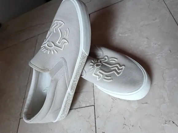 Keith Haring x H&M Sneaker Loafer Segelschuhe