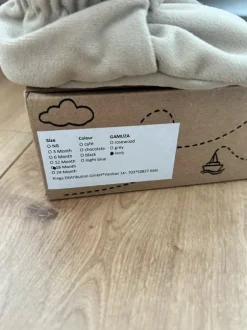 Kings & Rebels Krabbelschuhe Beige 18 M. Gamuza Gripper - Ivory