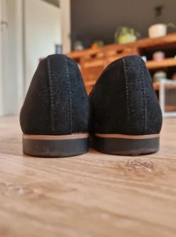 Klassische Schwarze Loafer 38 graceland