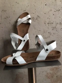Kork Leder Sandalen Neu