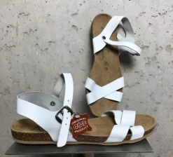 Kork Leder Sandalen Neu