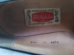 Krokodillen lederen schoenen van Nebuloni