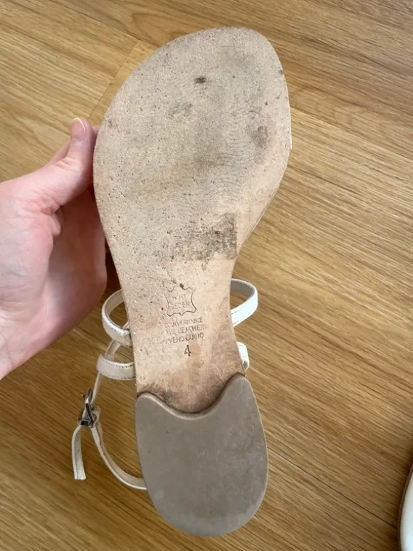 K&S Kennel & Schmenger Schuhe Sandalen weiß Gr. 37