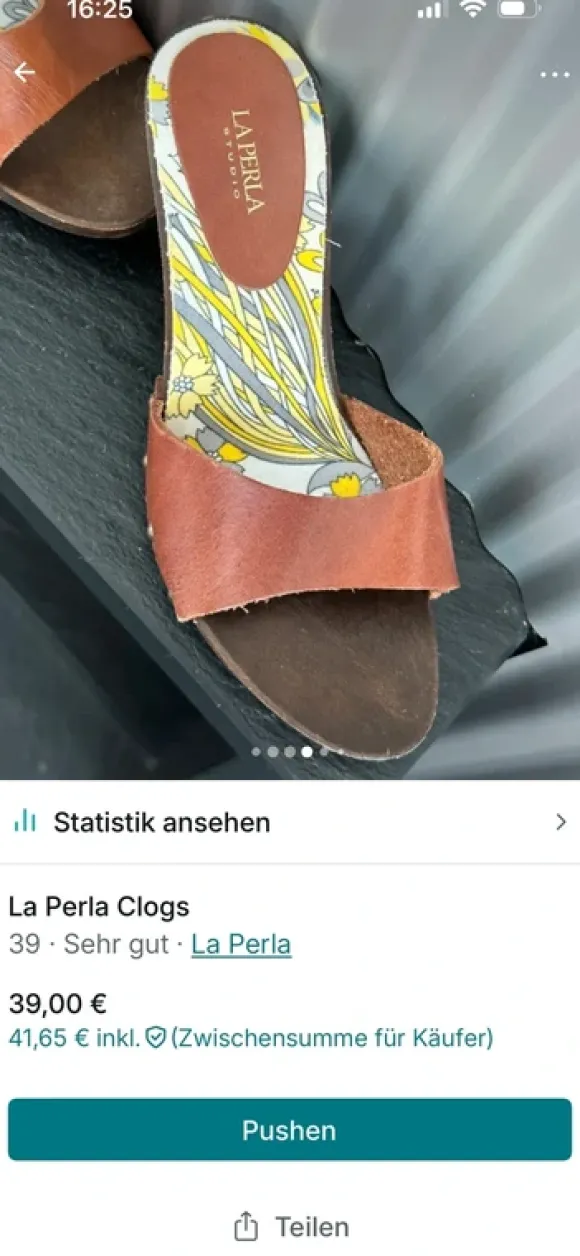 La Perla Vintage Clogs