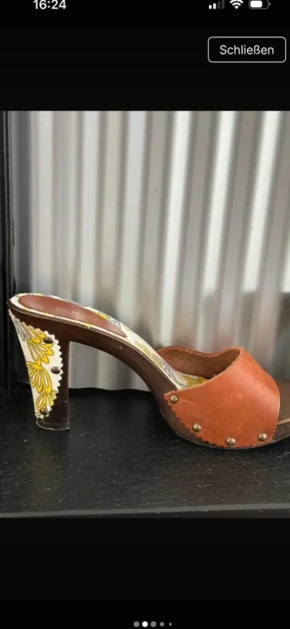 La Perla Vintage Clogs
