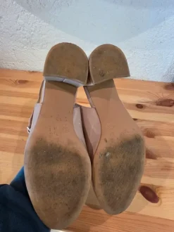 Lackschuhe Nude