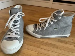 Lacoste Chucks Sneaker hoch 38 39 grau