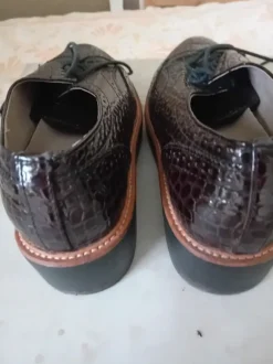 Lakleren veterschoenen SPM