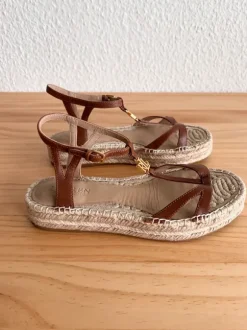 Lauren Ralph Lauren Payton Espadrilles – Leder – Gr. 36 Damen Sommerschuhe
