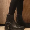 Leather bikerboots Sendra