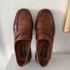 Leder Loafer Braun
