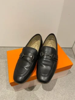 Leder Loafer schwarz von si Barcelona