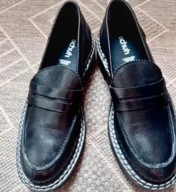 Leder loafers