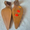Leder Pantoletten