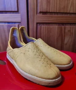 Leder slofjes schoentjes