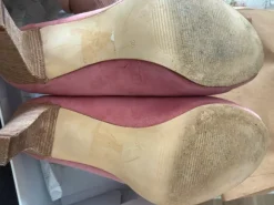 Leder Sommerpumps