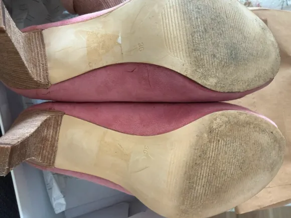 Leder Sommerpumps