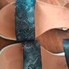 Lederen sandalen