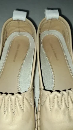 Leder-Espadrilles