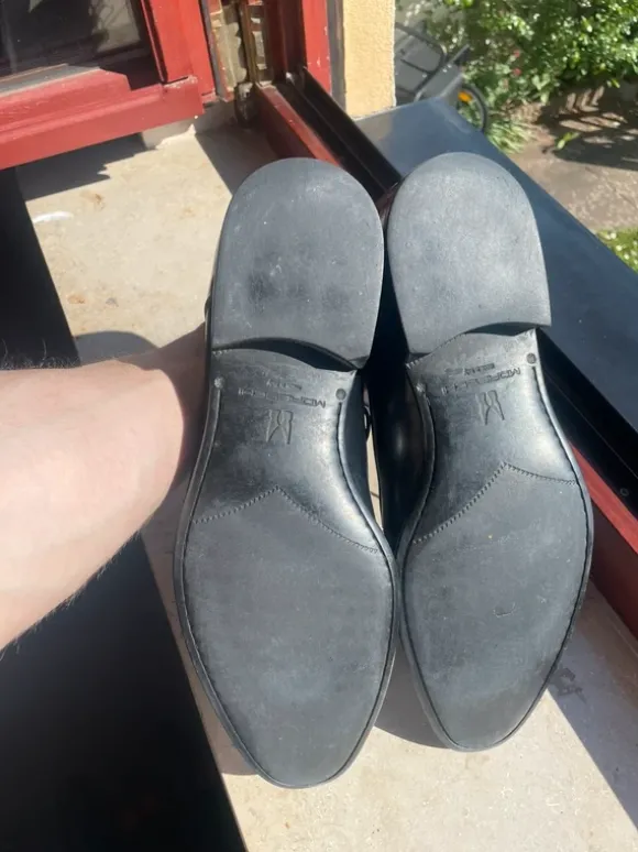 Lederschuhe Derby/Oxford Schwarz Anzugschuhe
