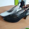 Lederschuhe mit Absatz/Doppelpack