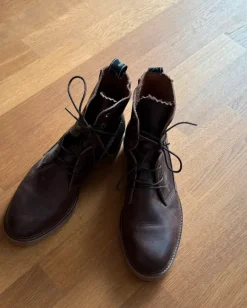 Lederstiefel Haghe by HUB, fast neu