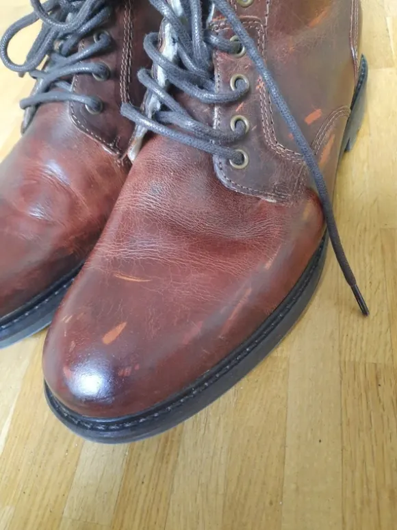 Lederstiefel Pier One Gr. 43 braun