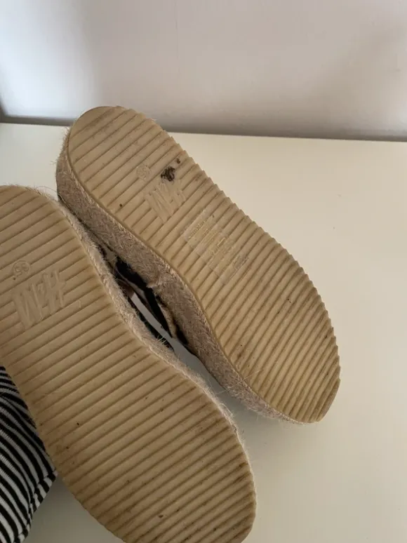 Leo Print H&M Loafer Espadrille Gr. 36