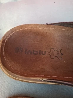 Leren heren slipper
