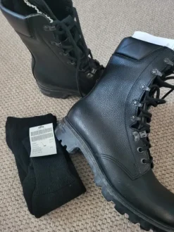 Leren KMAR schoenen