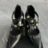 Liu Jo Pumps mit Nieten und Strass Gr. 37 Leder mit Box
