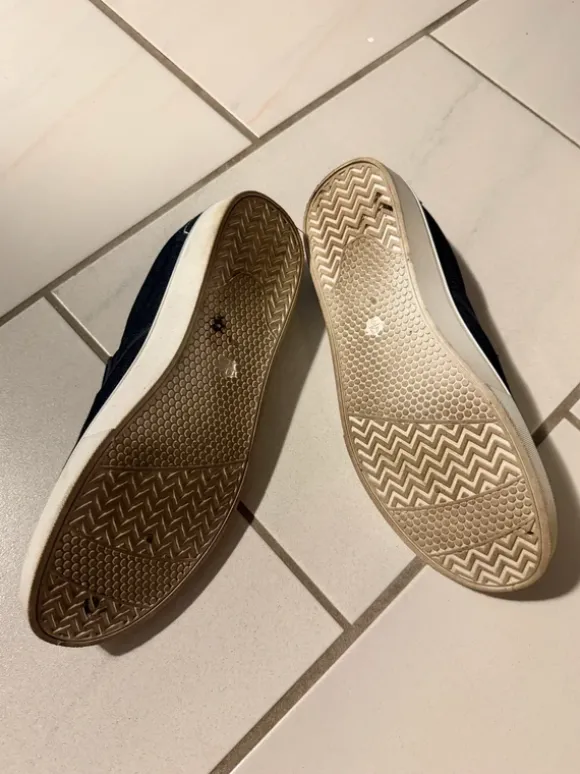 Livergy Herren Schuhe Slipper Blau 43