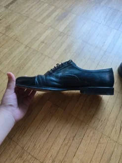Lloyd Black Leather Formal Shoes Men 46.5