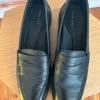 Loafer aus Leder, schwarz, Gr. 42