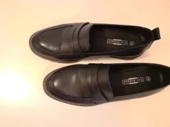 Loafer Leder schwarz 38 wie neu 5th Avenue