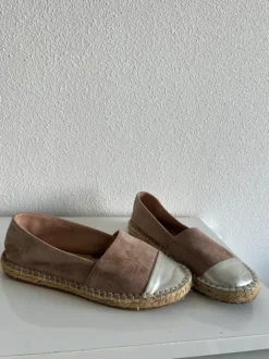 Loafer silber braun 39